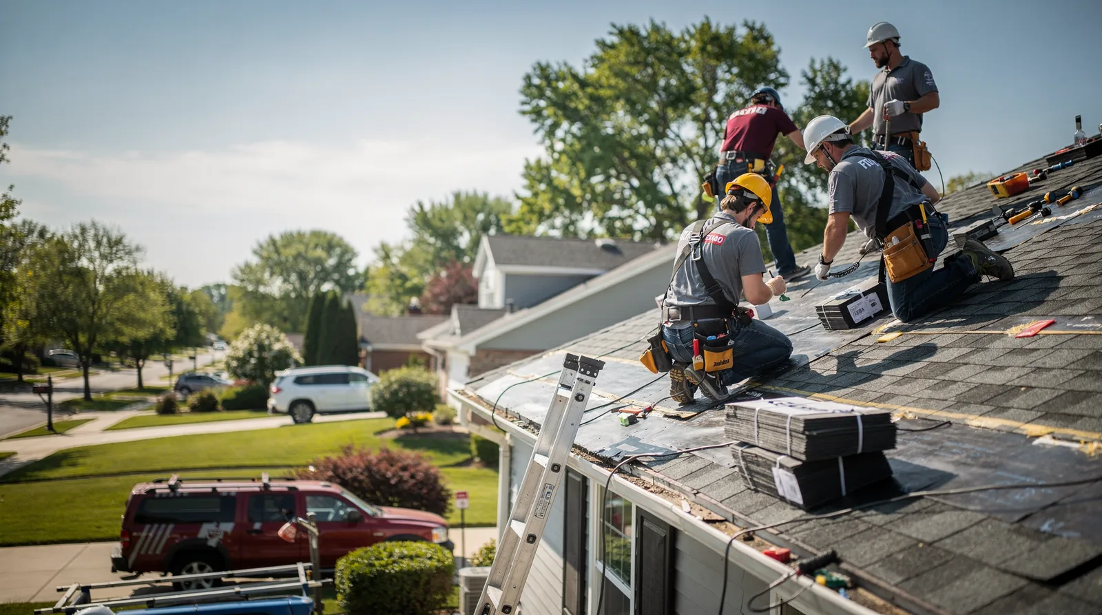 Roof Repair in Hydes, MD around you